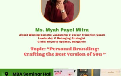 One Day Webinar on December 13th 2025 in MBA Seminar Hall