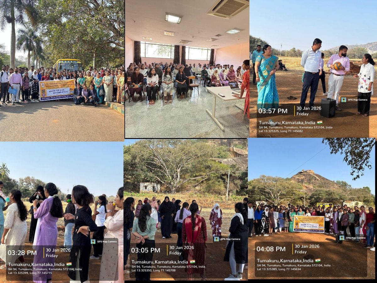 SSIMS organized a one-day industrial visit to System Consultant Information India (SCII), Tumkur, for the 29th batch students