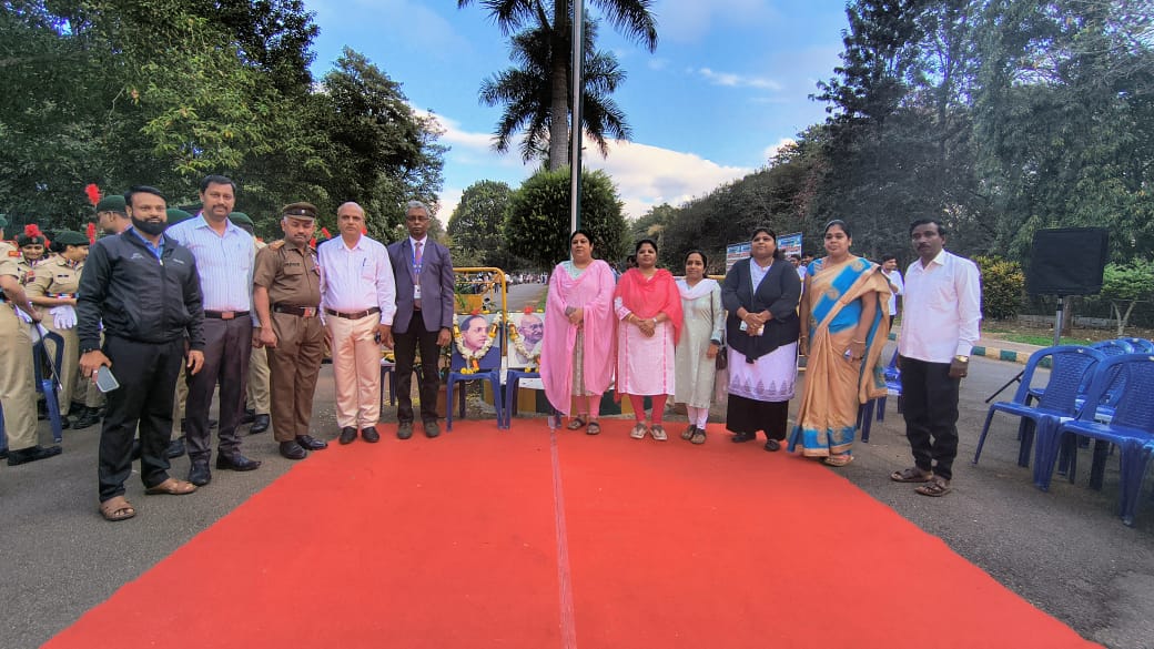 SSIMS celebrated the 77th Republic Day of India with great pride and patriotism at the SSIT Campus.