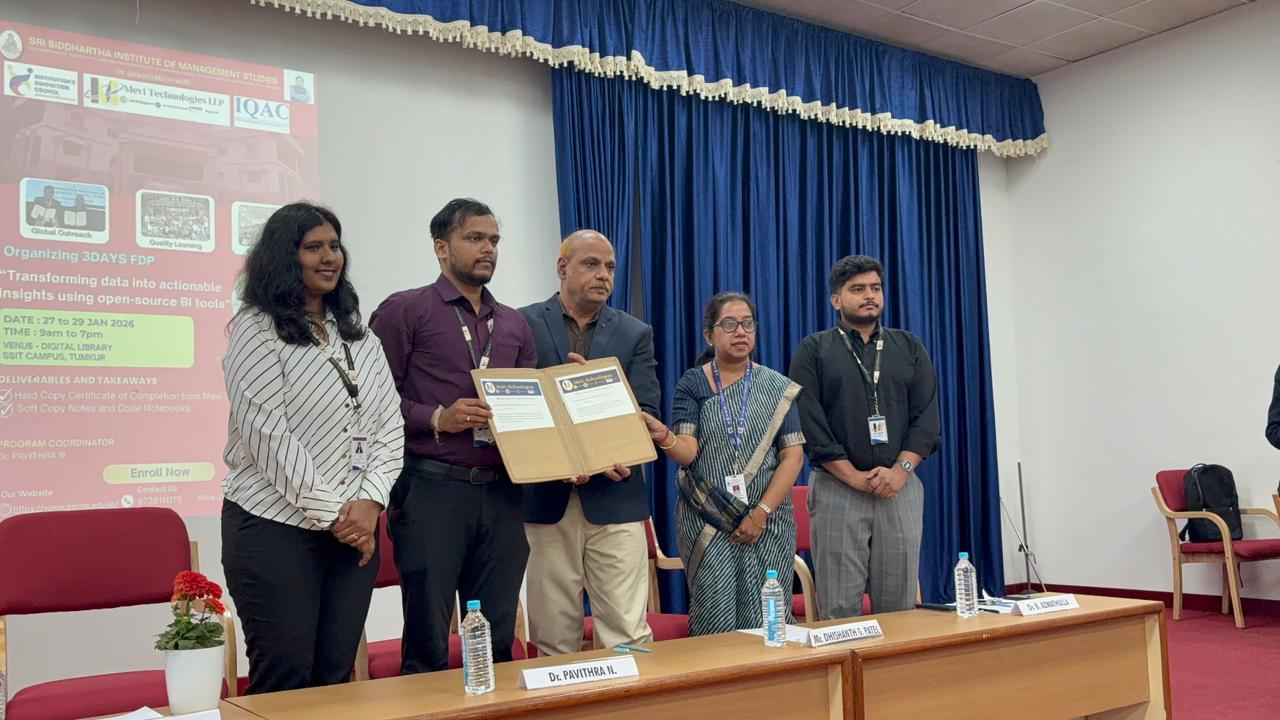 SSIMS MOU with Mevi Technologies LLC, Bangalore